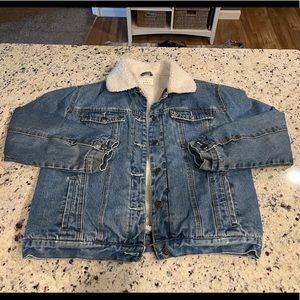 Sherpa Jean Jacket